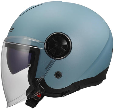 Ls2 jethelm of620 classy solid helmet of620 classy solid light blue matt m