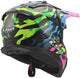 Ls2 crosshelm mx708 fast ii grotesk helmet mx708 fast ii grotesque bl pink green l