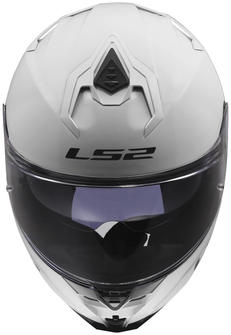 Load image into Gallery viewer, Ls2 integralhelm ff817 challenger ii solid helmet ff817 challeng ii solid white gr. 3xl

