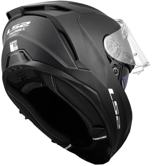 Ls2 integralhelm ff817 challenger ii solid helmet ff817 challeng ii solid matt black xs