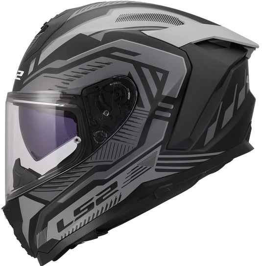 Ls2 integralhelm ff817 challenger ii dravix helmet ff817 challeng ii dravix matt gray l