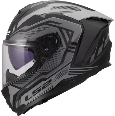 Ls2 integralhelm ff817 challenger ii dravix helmet ff817 challeng ii dravix matt gray xl