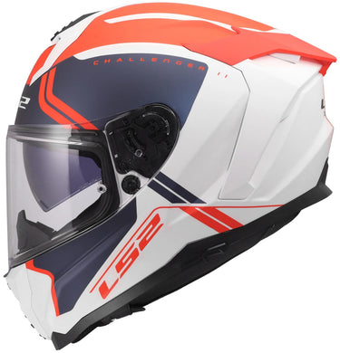 Ls2 integralhelm ff817 challenger ii titan helmet ff817 challeng ii titanium white bl rt s