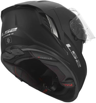 Ls2 integralhelm ff818 storm iii solid helmet ff818 storm ii solid matt black size 3xl