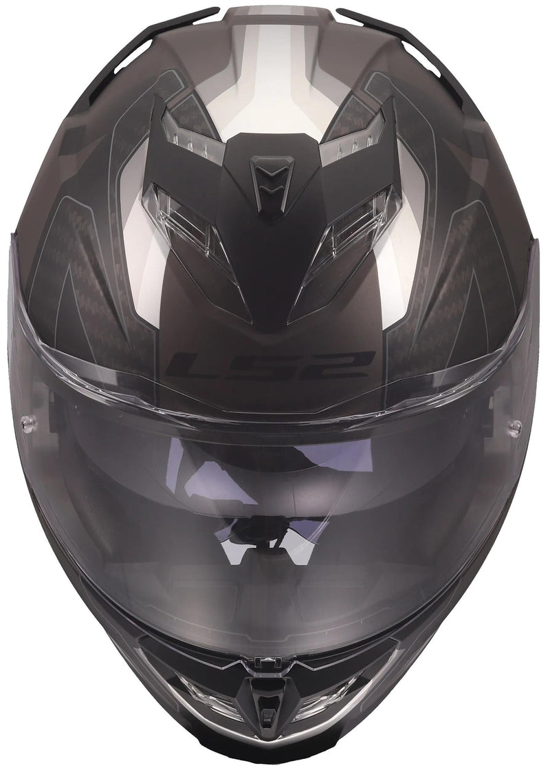 Load image into Gallery viewer, Ls2 integraalhelm ff818 storm iii sporty helmet ff818 storm ii sporty matt black grey xx

