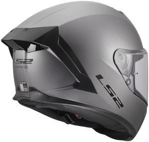 Ls2 integralhelm ff820 rapid iii solid helmets ff820 rapid i solid matt titanium xs