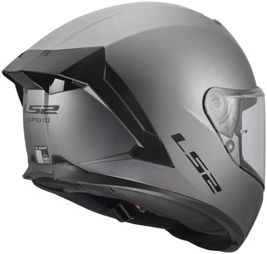 Ls2 integralhelm ff820 rapid iii solid helmets ff820 rapid i solid matt titanium s