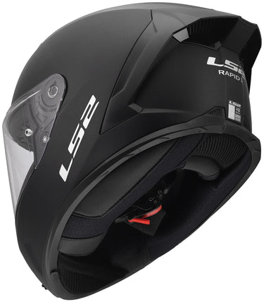 Ls2 integralhelm ff820 rapid iii solid helmets ff820 rapid i solid matt black gr. xl