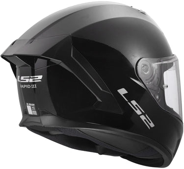 Ls2 integralhelm ff820 rapid iii solid helmets ff820 rapid i solid black gr. s
