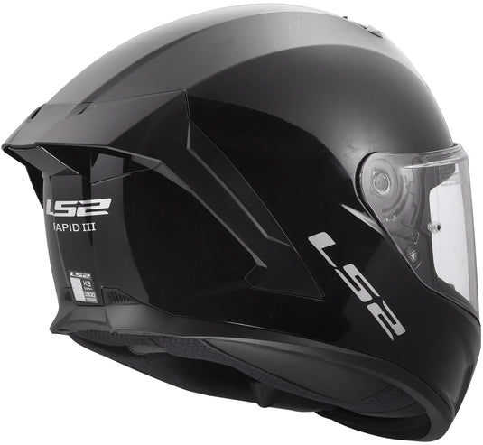 Ls2 integralhelm ff820 rapid iii solid helmets ff820 rapid i solid black gr. m