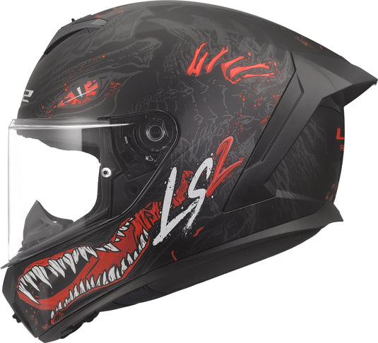 Ls2 integraalhelm ff820 rapid iii kaiju ii helmets ff820 rapid i kaiju ii black red white