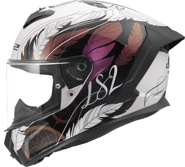Ls2 integralhelm ff820 rapid iii boho helmets ff820 rapid i boho white sw pink gr. m