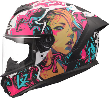 Ls2 integralhelm ff820 rapid iii cyberg helmets ff820 rapid i cyberg purple cyan gr. m