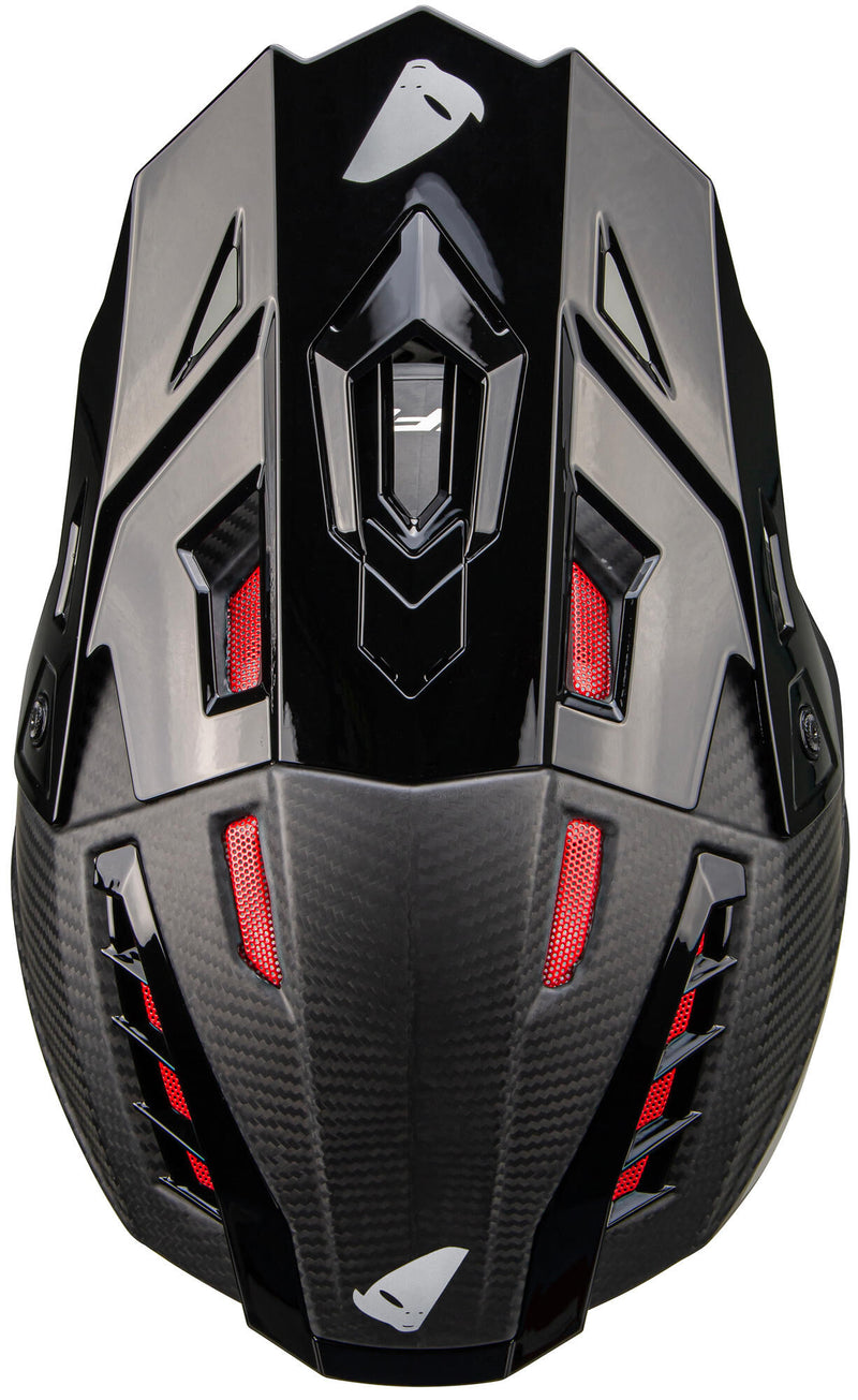 Load image into Gallery viewer, Ufo plast crosshelm echus carbon helmet echus carbon xl

