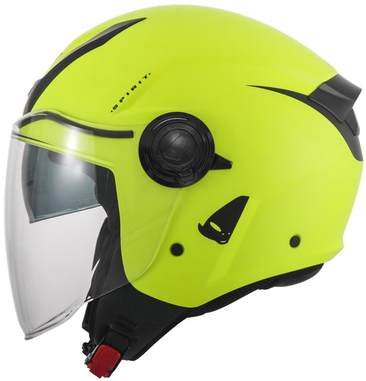 Ufo plast jethelm urban spirit helmet urban spirit s matt neon yel.