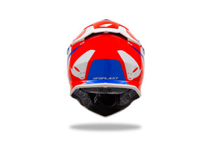 Ufo plast crosshelm intrepid helmet interpid xl blue red