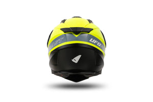 Ufo plast endurohelm aries helmet aries s yellow black