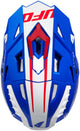 Ufo plast crosshelm echus helmet echus l blue white red