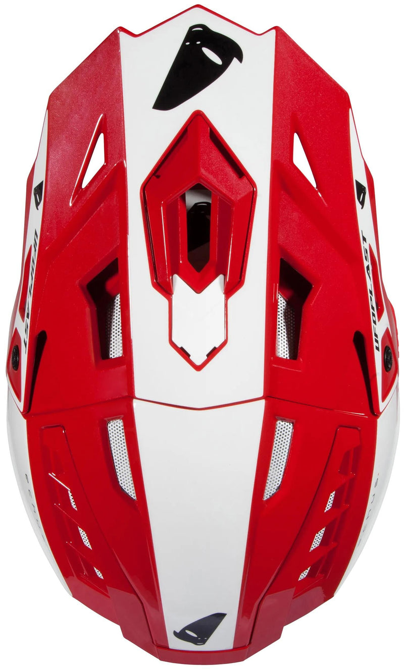 Load image into Gallery viewer, Ufo plast crosshelm echus helmet echus m red white
