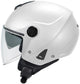Ufo plast jethelm nixie helmet ufo nixie jet white gr. s