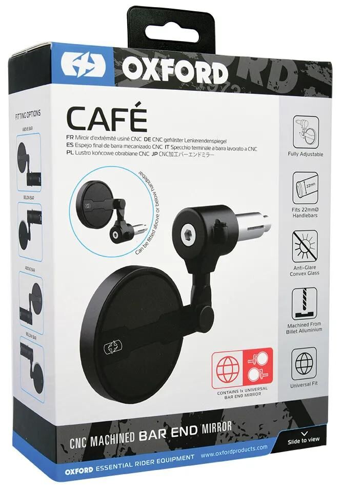 Load image into Gallery viewer, Oxford lenkerendenspiegel universal handlebar mirror universal
