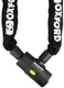 Oxford kettingslot alarm chain 10 chain link 10mm x 1,2m black alarm