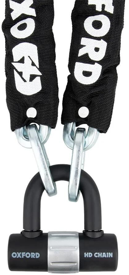 Oxford kettingslot hd chain chain locks hd 10mm x 2,0m black