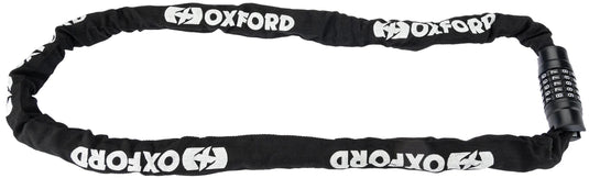 Oxford kettingslot gp combi chain 8 chain link combi 8mm x 0,9m black