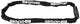 Oxford kettingslot gp combi chain 8 chain link combi 8mm x 0,9m black