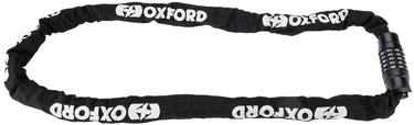 Oxford kettingslot gp combi chain 8 chain link combi 8mm x 0,9m black