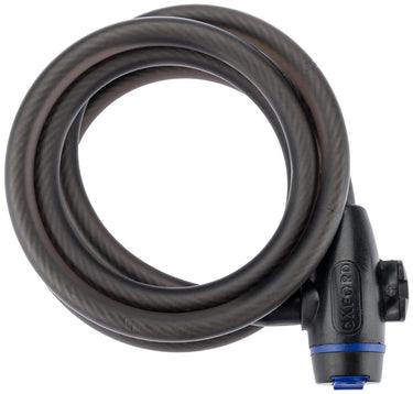 Oxford kabelslot cable lock cable lock 12mm x 1,8m gray