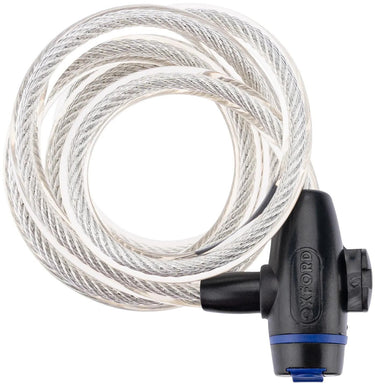 Oxford kabelslot cable lock cable lock 12mm x 1.8m transparent