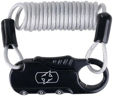 Oxford kabelslot pocket lock cable lock black