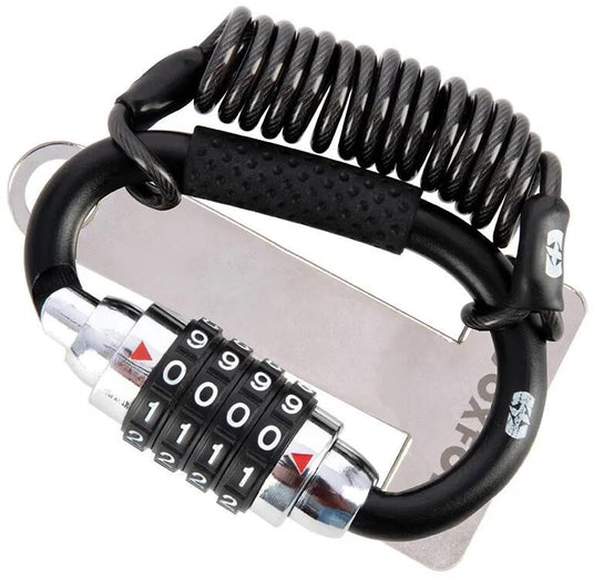 Oxford kabelslot lidlock cable lock lidlock black