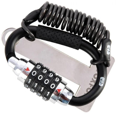 Oxford kabelslot lidlock cable lock lidlock black