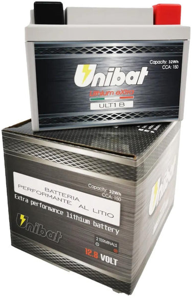 Unibat lifepo4 batterie ult1b battery ult1b lithium extra