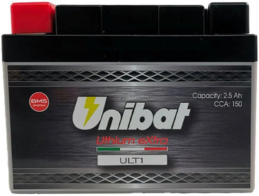 Unibat lifepo4 batterie ult1 battery ult1 4pin lithium extra