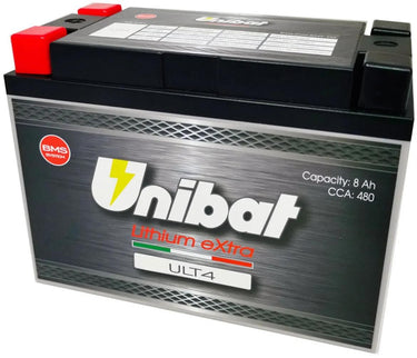 Unibat lifepo4 batterie ult4 battery ult4 4pin lithium extra
