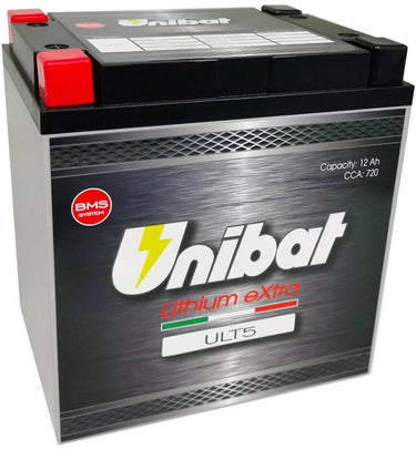 Unibat lifepo4 batterie ult5 battery ult5 4pin lithium extra