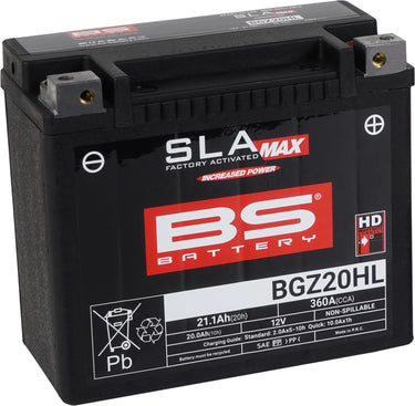 Bs-battery batterie bgz20hl btx20hl btx20hl-bs battery bgz20hl bs sla-max hd