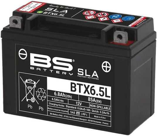 Bs-battery batterie btx6.5l battery btx6.5l bs sla