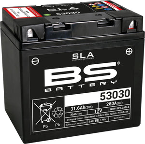 Bs-battery batterij 53030 battery 53030 bs sla