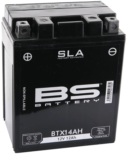 Bs-battery batterie btx14ah btx14ah-bs battery btx14ah bs sla