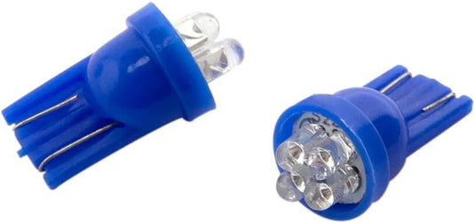 Spahn glasfittinglampen led lamp t10 as 12v 5w blue w2,1x9,5d