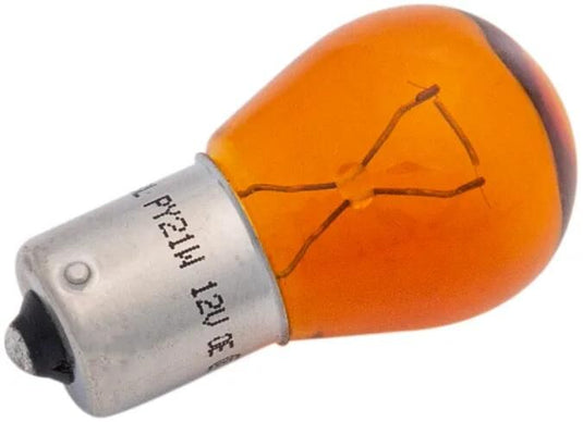 Spahn kugellampe light bulb 12v 21w yellow bau15s
