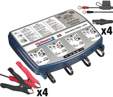 Tecmate acculader optimate3 optimate 3 charger 4-seater bench