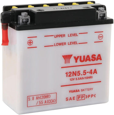 Yuasa batterie 12n5,5-4a battery 12n5.5-4a standard without sp