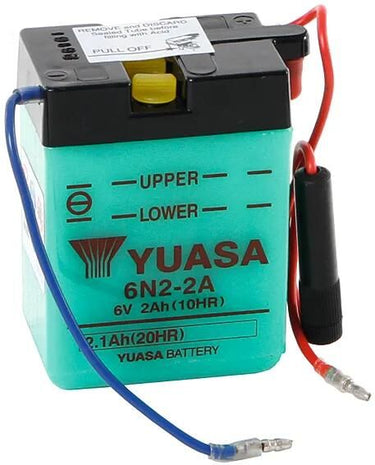 Yuasa batterij 6n2-2a battery 6n2-2a standard without sp