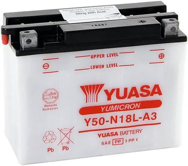Yuasa batterij y50-n18l-a3 battery y50-n18l-a3 standard without sp