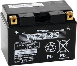 Yuasa batterij ytz14s battery ytz14s agm